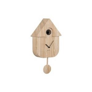 Present time Karlsson Wandklok Modern Cuckoo - Naturel - 8,5x21,5x41cm