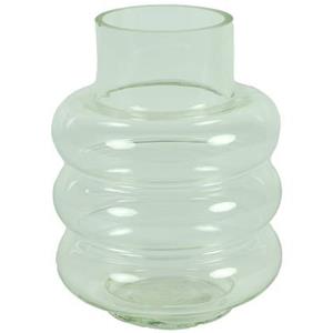 Countryfield Vaas Bubbles - helder transparant - glas - D17 x H22 cm&n