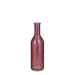 Mica Decorations Rioja Glazen Fles - H50 x Ã15 cm - Bordeaux