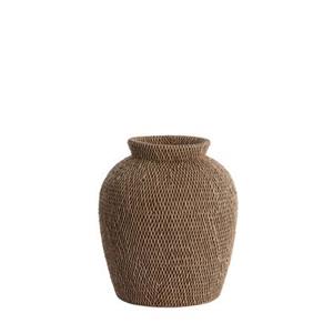 Light & Living Vaas Vendie - Bruin - Ã26cm