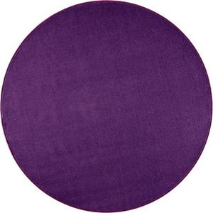 HANSE Home Teppich "Shashi", rund, Kurzflor, Unifarben, Teppich, Weich, Esszimmer, Kinderzimmer, Flur