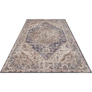 hansehometerrain Vloerkleed Vintage Sand Blauw - Hanse Home Terrain - 200x280 cm - Rechthoek - 