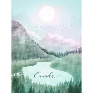 Komar Artprint Vintage Travel Canada (1 stuk)