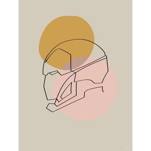 Komar Artprint Soulful Sanctuary Iron Man Head (1 stuk)