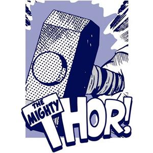 Komar Artprint Thor Mjölnir (1 stuk)
