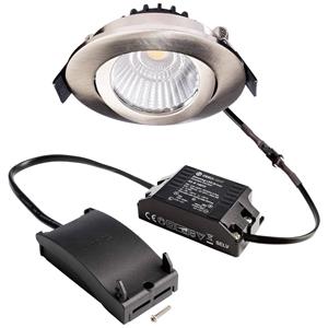 dekolight Deko Light 565378 Dione LED-Einbauleuchte EEK: E (A - G) LED LED fest eingebaut 8.50W Nickel