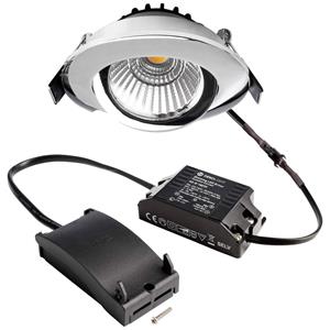 dekolight Deko Light 565374 Dione LED-inbouwlamp Energielabel: E (A - G) LED LED vast ingebouwd 8.50 W Chroom