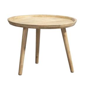Leen Bakker Bijzettafel Basel - naturel - 40xØ55 cm