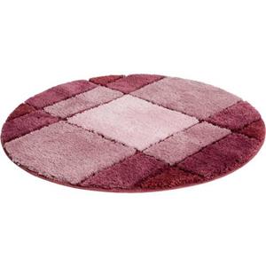 my home Badematte "Pia", Höhe 20 mm, rutschhemmend beschichtet, strapazierfähig-fußbodenheizungsgeeignet-schnell trocknend, Badteppich, karierte Badematten, rechteckig, rund & 