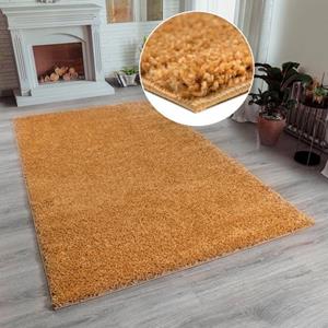 Home affaire Hochflor-Teppich "Shaggy 30", rechteckig, Teppich, Uni Farben, besonders weich und kuschelig