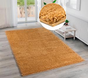 Bruno Banani Hochflor-Teppich "Shaggy Soft", rechteckig, gewebt, Uni Farben, besonders weich und kuschelig