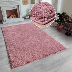 Home affaire Hochflor-Teppich "Shaggy 30", rechteckig, Teppich, Uni Farben, besonders weich und kuschelig