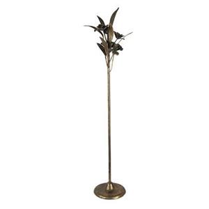 Clayre & Eef Kandelaar 61 cm Goudkleurig Ijzer Lantaarn