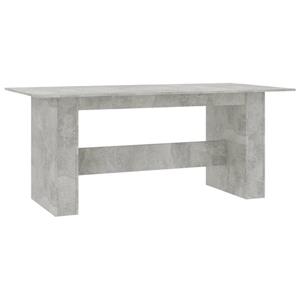 VidaXL Eettafel Betongrijs