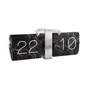 Karlsson  Flip Clock No Case Marble