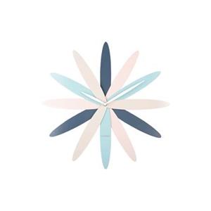 Karlsson  Wall Clock Bloom