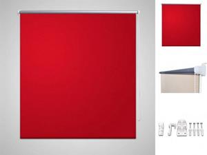 VidaXL Rolgordijn verduisterend 80 x 175 cm rood