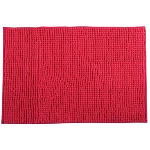 MSV Badkamerkleed/badmat Voor Op De Vloer - Fuchsia Roze - 60 X 90 Cm