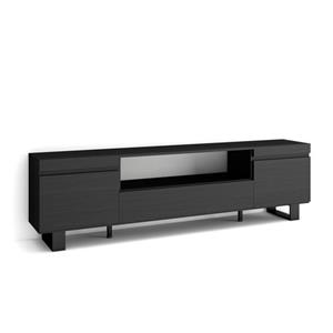 Skraut Home  Tv-meubel, Lowboard, 200x57x35cm, Voor Tv's Tot 80:, Industrieel Design