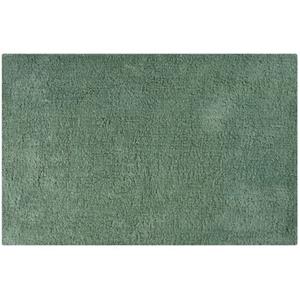 MSV Badkamerkleedje/badmat Vloer - Groen - 45 X 70 Cm