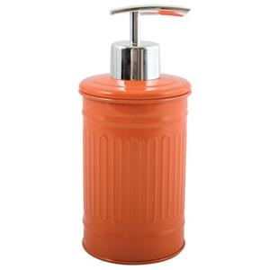 MSV Zeeppompje/dispenser - Industrial - Metaal - Oranje - 17 Cm