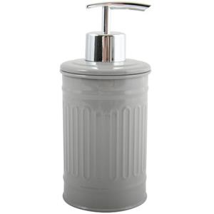 MSV Zeeppompje/dispenser - Industrial - Metaal - Taupe - 17 Cm