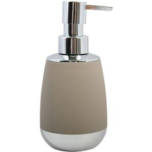 MSV Zeeppompje/dispenser - Bilbao - Abs Kunststof - Taupe - 17 Cm