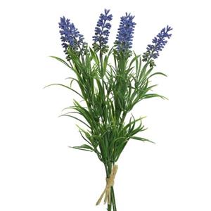 Decoris Everlands Kunstplant Lavendel - Paars - 21 Cm