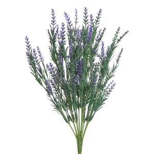 Everlands Kunstplant Lavendel - Paars - 43 Cm