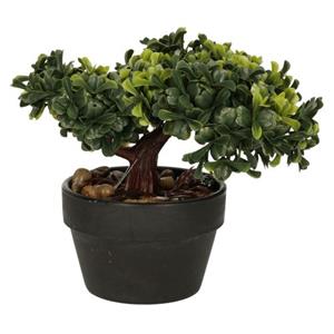 H&S Collection Kunstplant Bonsai Boompje In Pot - Japans Deco - 19 Cm