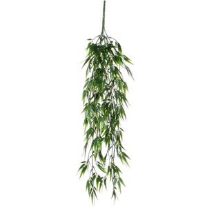 Mica Decorations Kunsttak - Bamboe - Plant - Hangend - 76 X 20 Cm