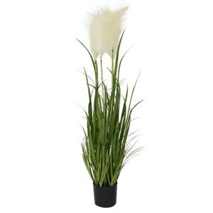 Decoris Kunstplant - Pampasgras - Siergras - In Pot - 100 Cm