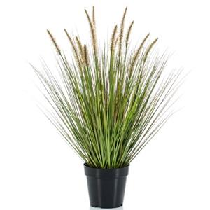 Emerald Kunstplant - Siergras - Groen - 71 Cm