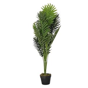 Items Kunstplant Tropische Palm In Bloempot - Groen - 40 X 100 Cm