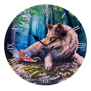 Puckator Lisa Parker Fairy Stories Fee en Wolf Bedrukte Klok