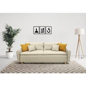 INOSIGN Schlafsofa "Anika", mit Boxspringaufbau, Bettfunktion & Bettkasten, Dauerschlafsofa