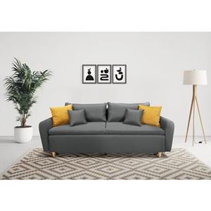 INOSIGN Schlafsofa "Anika", mit Boxspringaufbau, Bettfunktion & Bettkasten, Dauerschlafsofa