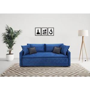 INOSIGN Schlafsofa "Potsdam", mit Boxspringaufbau, Bettfunktion & Bettkasten, Dauerschlafsofa