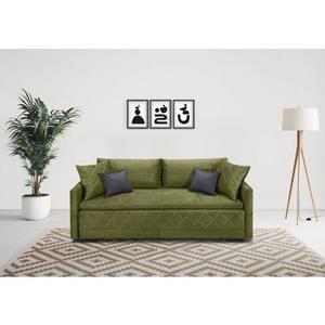 INOSIGN Schlafsofa "Potsdam", mit Boxspringaufbau, Bettfunktion & Bettkasten, Dauerschlafsofa