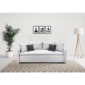 INOSIGN Schlafsofa "Potsdam", mit Boxspringaufbau, Bettfunktion & Bettkasten, Dauerschlafsofa