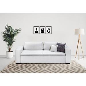 INOSIGN Schlafsofa Manhattan, mit Boxspringaufbau, Bettfunktion & Bettkasten, Dauerschlafsofa