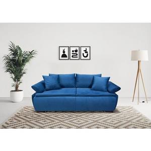 INOSIGN Schlafsofa "Romeo", mit Boxspringaufbau, Bettfunktion & Bettkasten, Dauerschlafsofa