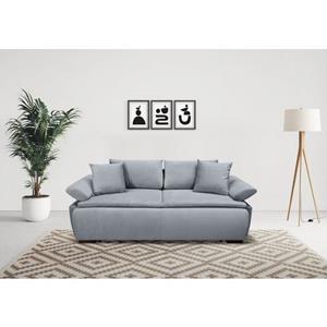 INOSIGN Schlafsofa "Romeo", mit Boxspringaufbau, Bettfunktion & Bettkasten, Dauerschlafsofa