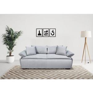 INOSIGN Schlafsofa "Romeo", mit Boxspringaufbau, Bettfunktion & Bettkasten, Dauerschlafsofa