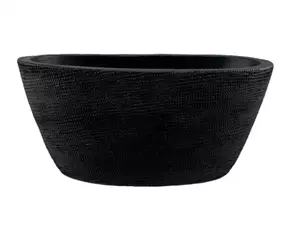 HS Potterie Planter tokio l29b15h14cm gl. zwart