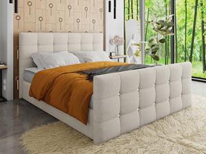 Mobistoxx Boxspring KLEOPATRA 160x200 cm beige