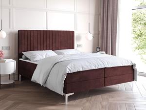 Mobistoxx Boxspring PRIMUS 140x200 cm bordeaux