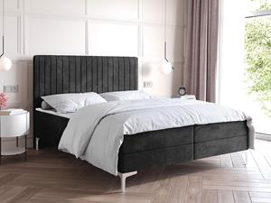 Mobistoxx Boxspring PRIMUS 140x200 cm antraciet