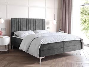 Mobistoxx Boxspring PRIMUS 160x200 cm grijs