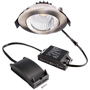 dekolight Deko Light 565371 Dione LED-inbouwlamp Energielabel: E (A - G) LED LED vast ingebouwd 8.50 W Nikkel